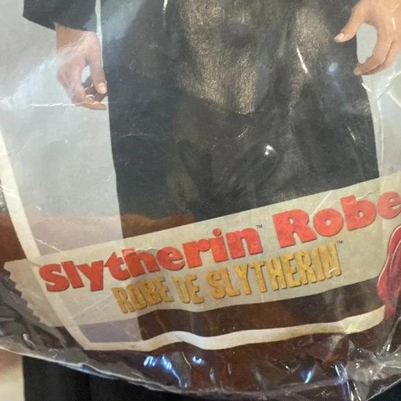 Rubies costume Harry Potter Slytherin Robe with Hood one size Medium - Picture 9 of 9